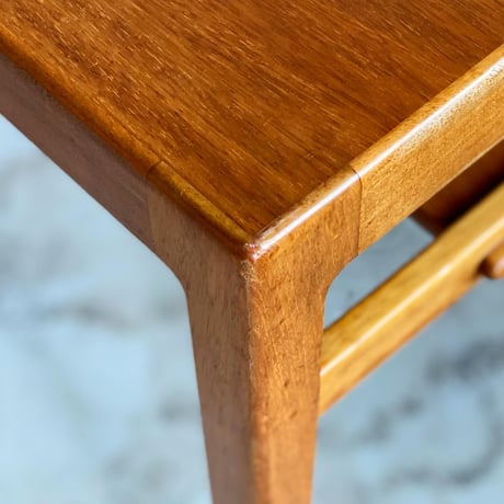 【Vintage】Coffee Table | Mahogany by Larsen & Bender Madsen For Ludvig Pontoppidan