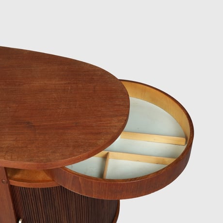 【Vintage】Model 54 Kidiny Desk Teak  By Kai Kristiansen (5)