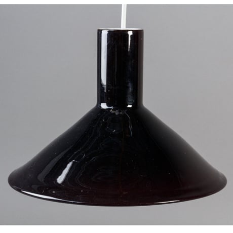 【Vintage】P&T Pendant Lamp | Michael Bang for Holmegaard /マルーン