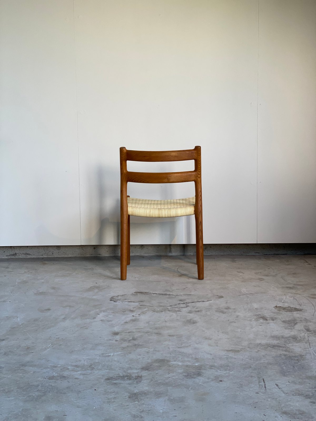 Vintage】J.L. Møller Model 84 Chair｜Oak & Cane