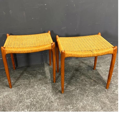 J.L Moller 78A TEAK&RATTAN