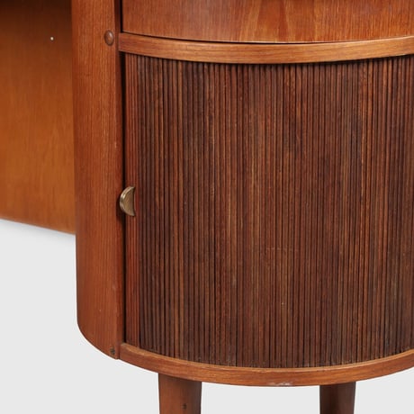 【Vintage】Model 54 Kidiny Desk Teak  By Kai Kristiansen (5)