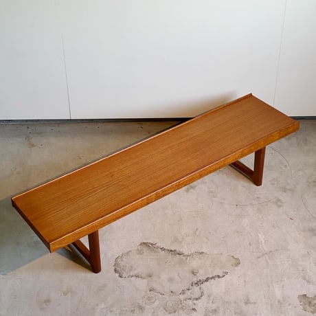 【Vintage】Krobo Bench with drawer | Teak by Torbjørn Afdal For Bruksbo