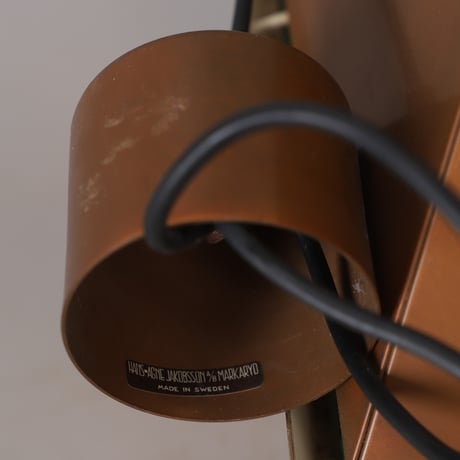 Copper Square pendant lamp by Hans-Agne Jakobsson