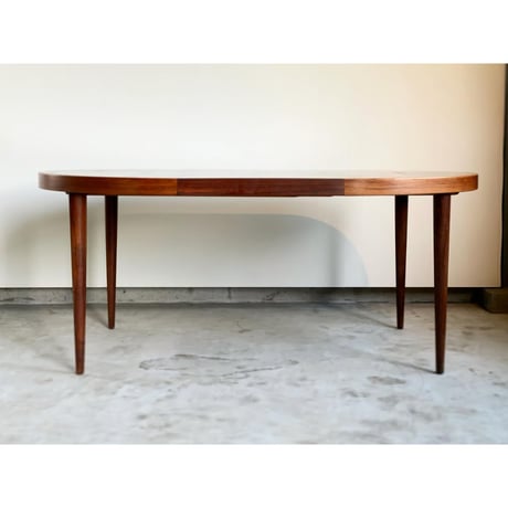 【Vintage】Extension Dining Table in Rosewood｜Kai Kristiansen for Schou Andersen