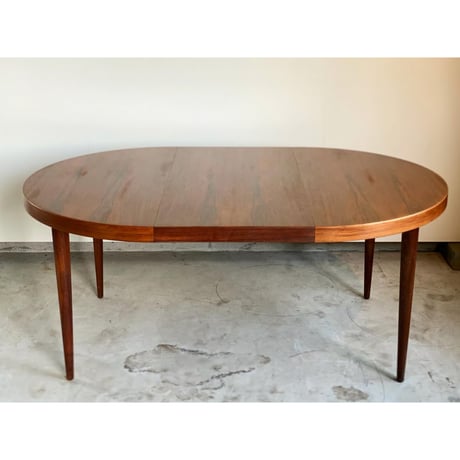 【Vintage】Extension Dining Table in Rosewood｜Kai Kristiansen for Schou Andersen