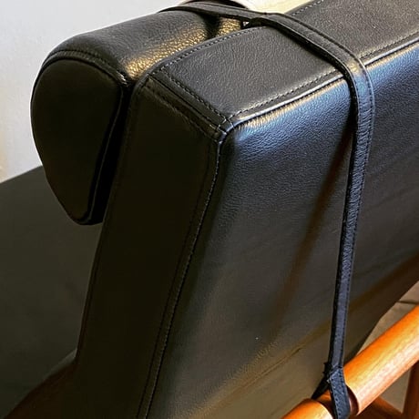 【受注生産品】UNI-REST HI & Ottoman｜Walnut /L6 Sorensen Lather Pure