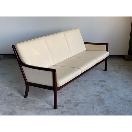 【Vintage】Ole Wanscher 3P Sofa | Mahogany