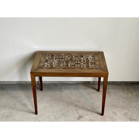 “Baca" Tile Top  Side Table 70x47 Rose wood