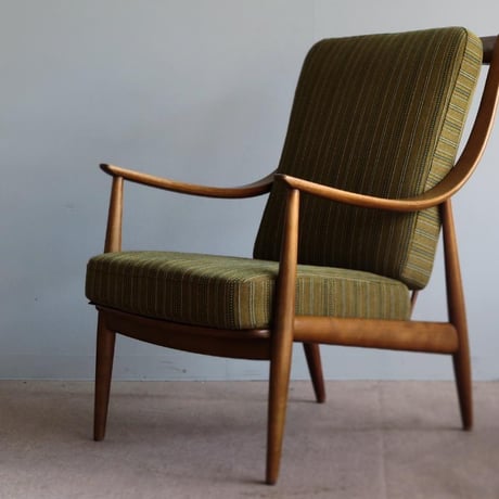 【売約済】FD142 High Back Easy Chair｜Beech — Designed by Peter Hvidt & Orla Mølgaard-Nielsen —