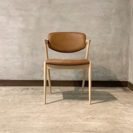 【受注生産品】Dining Chair No.42｜Oak Soap Finish/L2 コニャック