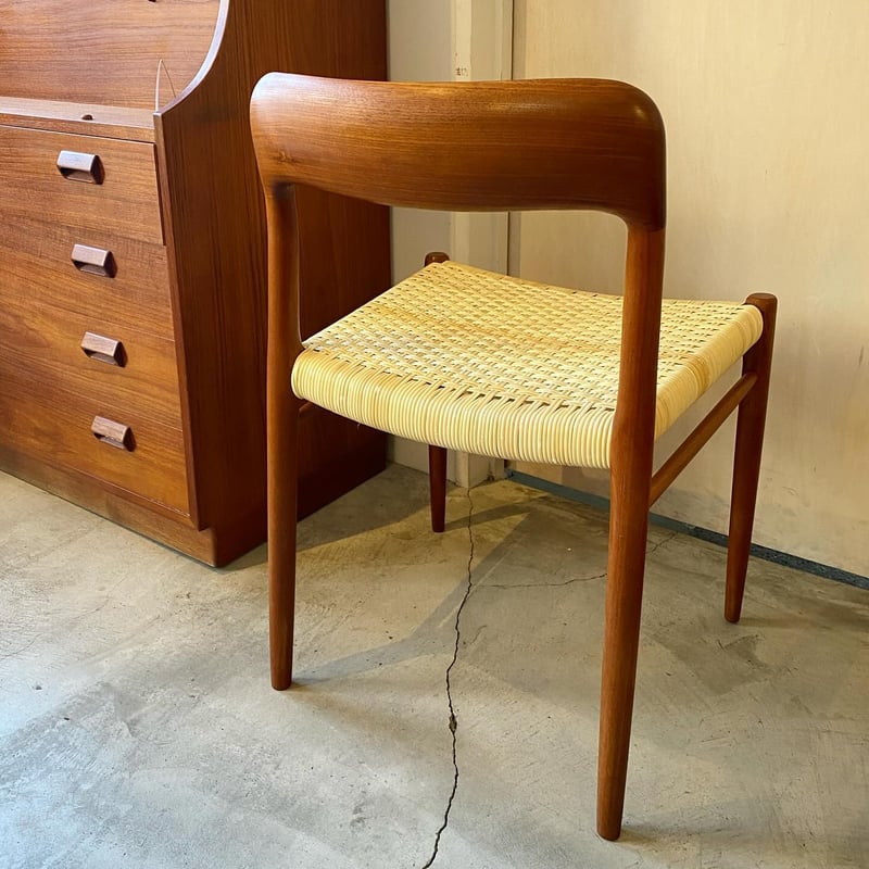 JLモラー　ビンテージチェア　Model.75 ダイニングチェア 北欧 ビンテージ JLモラー J.L.Mollers Model No.75