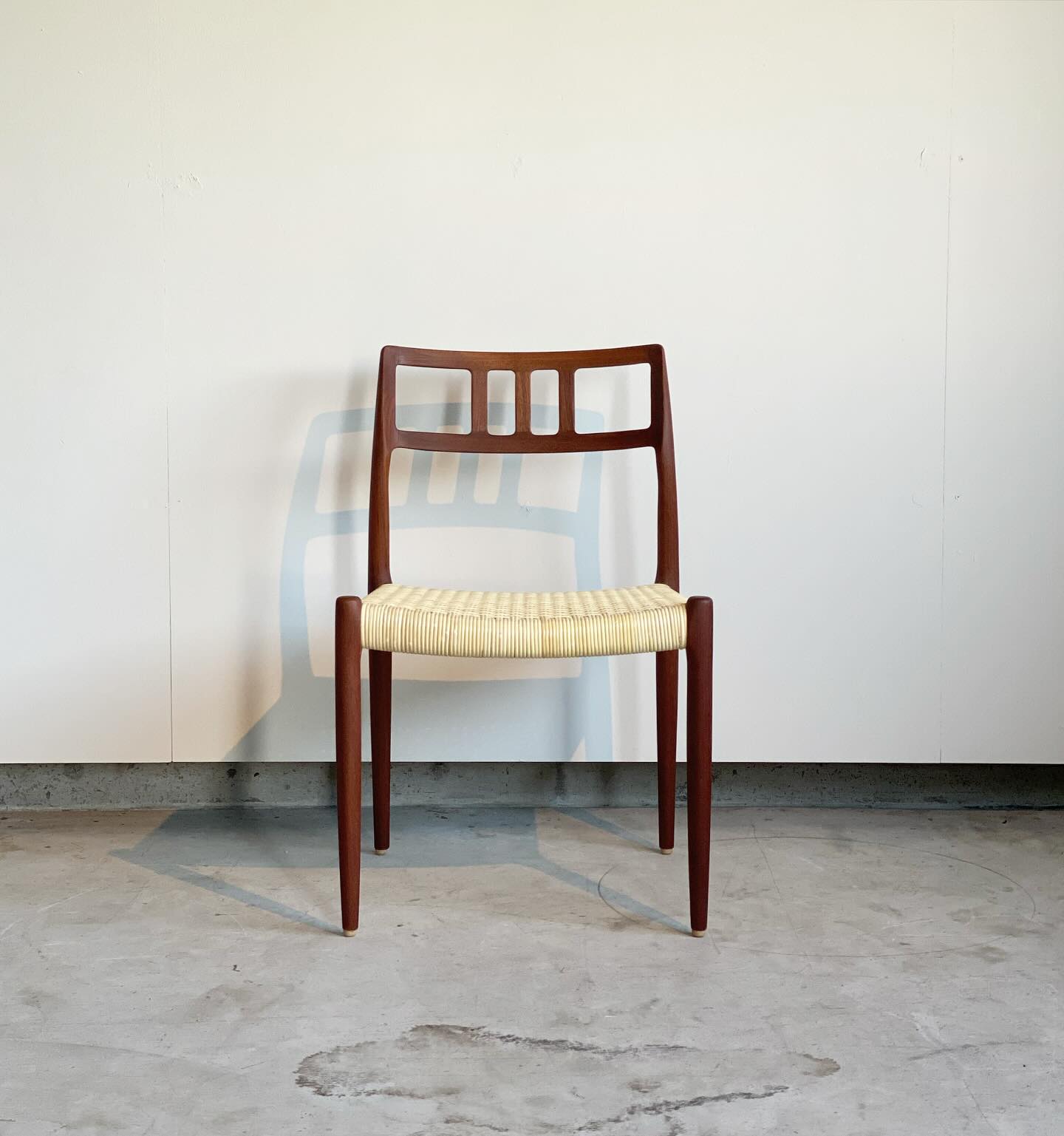 Vintage】J.L. Møller Model 79 Chair｜Teak & Cane