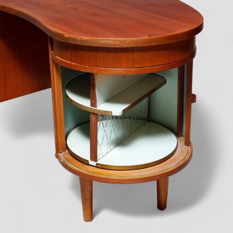 【Vintage】Model 54 Kidiny Desk Teak  By Kai Kristiansen