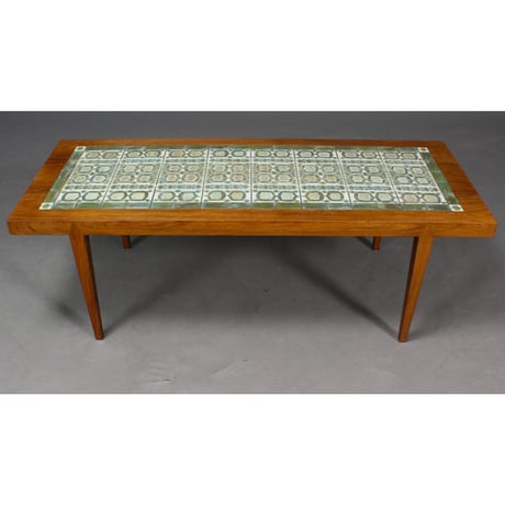 "Tenera" Tile Top Coffee Table 150x60 Rosewood