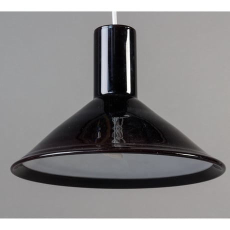 【Vintage】P&T Pendant Lamp | Michael Bang for Holmegaard /マルーン