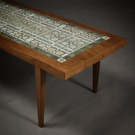 "Tenera" Tile Top Coffee Table 150x60 Rosewood
