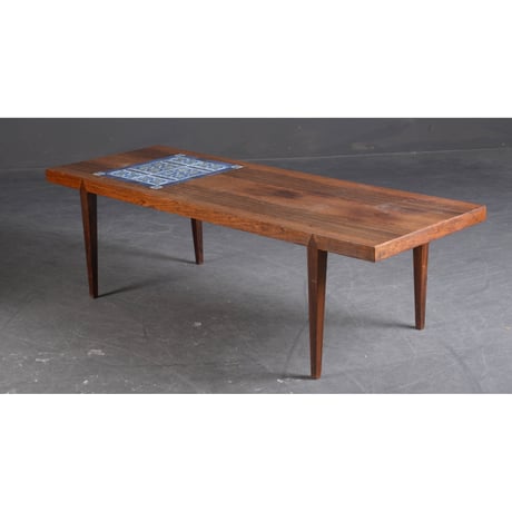 """Tenera" Tile Top Coffee Table 170x60 Rosewood