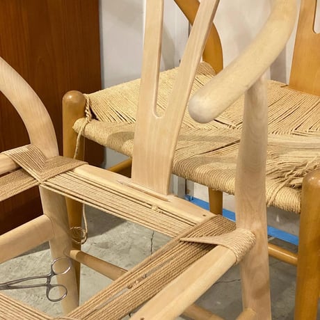 “CH24 Y Chair" Beech ソープ仕上げ