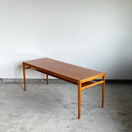 【Vintage】Coffee Table | Mahogany by Larsen & Bender Madsen For Ludvig Pontoppidan