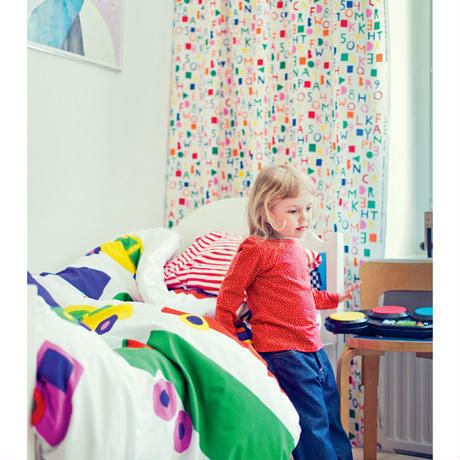 マリメッコ Onnimanni fabric by  Jatta Salonen