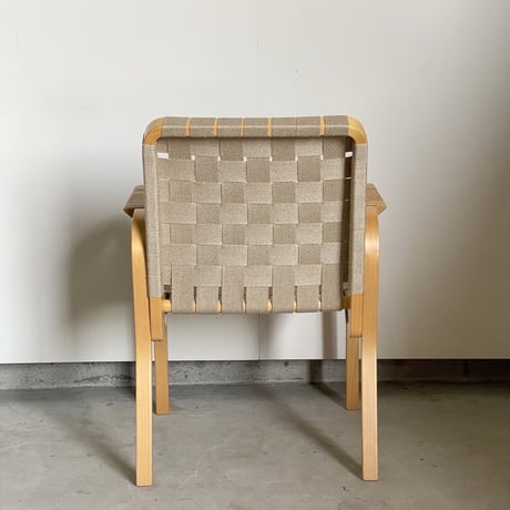 【Vintage】Artek（アルテック）/ Model 45 Armchair（アームチェア）｜Alvar Aalto  ベージュ #