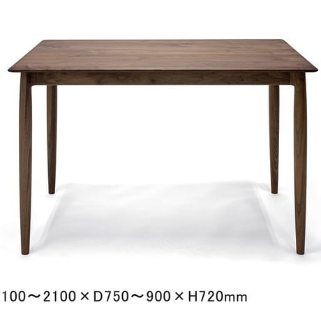 【受注生産品】ユニ ダイニングテーブル 110x75cm