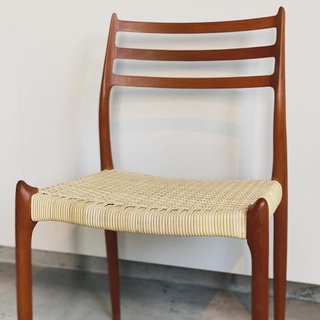 【売約済/Vintage】J.L. Møller Model 78 Chair｜Teak & Cane