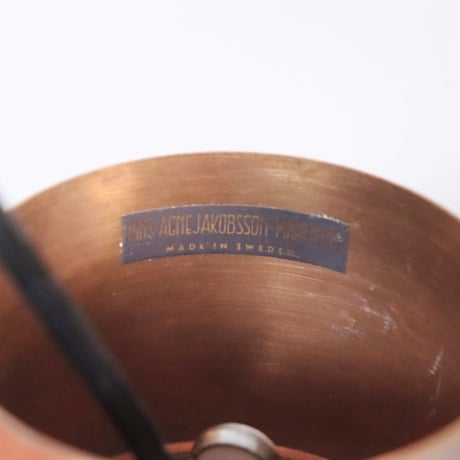 【Vintage】Copper Square Pendant Lamp｜Hans-Agne Jakobsson