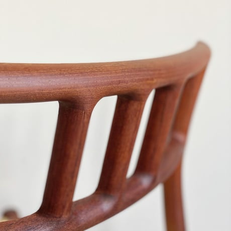 【Vintage】J.L. Møller Model 79 Chair｜Teak & Cane