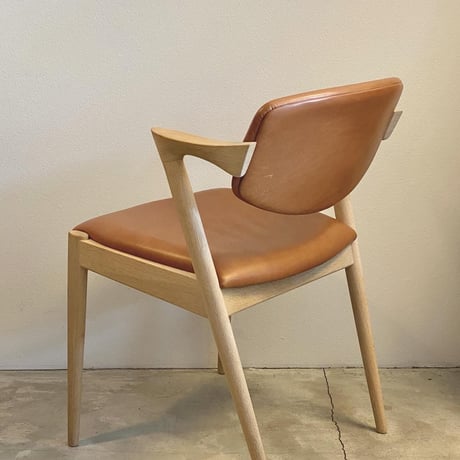 【受注生産品】Dining Chair No.42 | Oak Soap Finish × DANI Natural Leather/L4