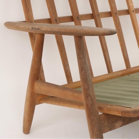 【Vintage】GE240-3 "Cigar" Sofa｜Oak — Designed by Hans J. Wegner × GETAMA