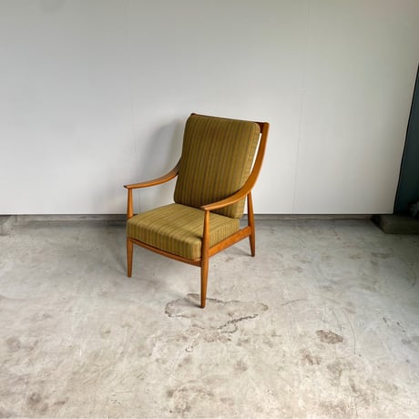 【売約済】FD142 High Back Easy Chair｜Beech — Designed by Peter Hvidt & Orla Mølgaard-Nielsen —
