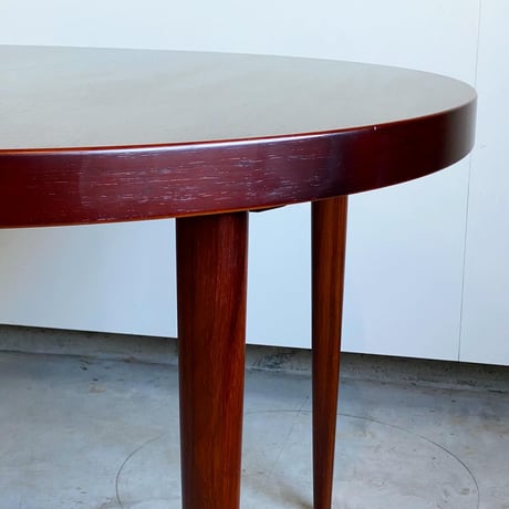 【Vintage】Extension Dining Table in Rosewood｜Kai Kristiansen for Schou Andersen