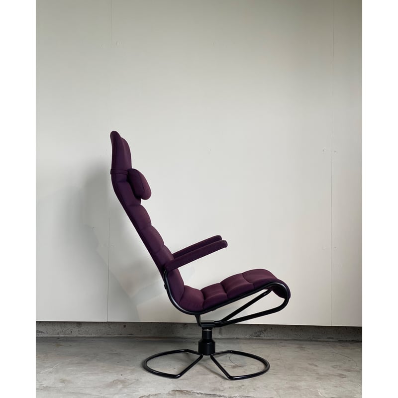 MiNISTER Hi back Lounge Chair By Bruno Mathsson