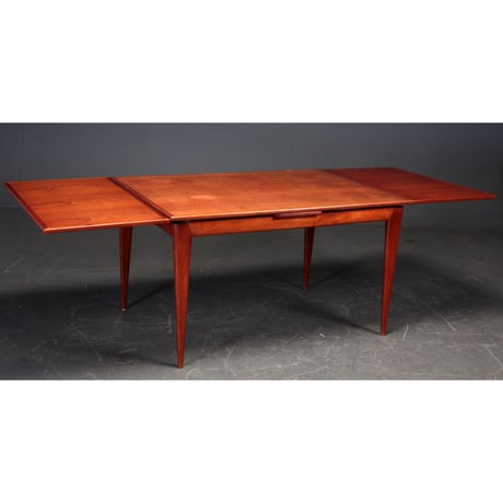 Model 15A Dining Table Teak by N.O. Møller For J.L. Møller