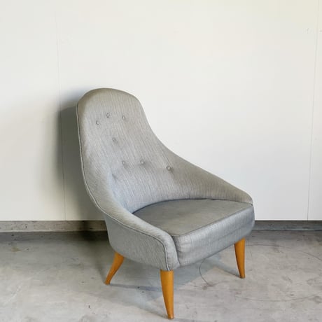 【Vintage】"Little Eva" Lounge Chair — Designed by Kerstin Hörlin-Holmquist for NK Möbler —