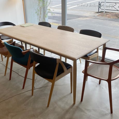 【受注生産品】ユニ ダイニングテーブル  210x90cm