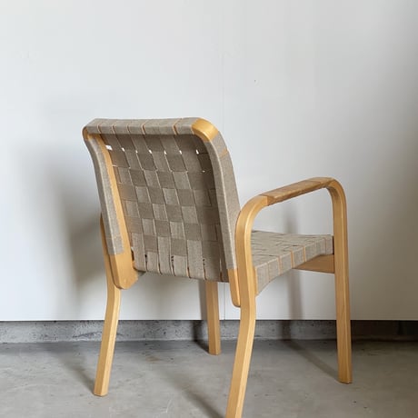 【Vintage】Artek（アルテック）/ Model 45 Armchair（アームチェア）｜Alvar Aalto  ベージュ #