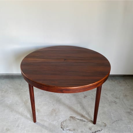 【Vintage】Rosewood Extension Dining Table | by Harry Østergaard