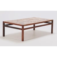 【Vintage】Tue Poulsen & Erik Wørtz Coffee Table / Willy Beck (Teak) 156x90cm