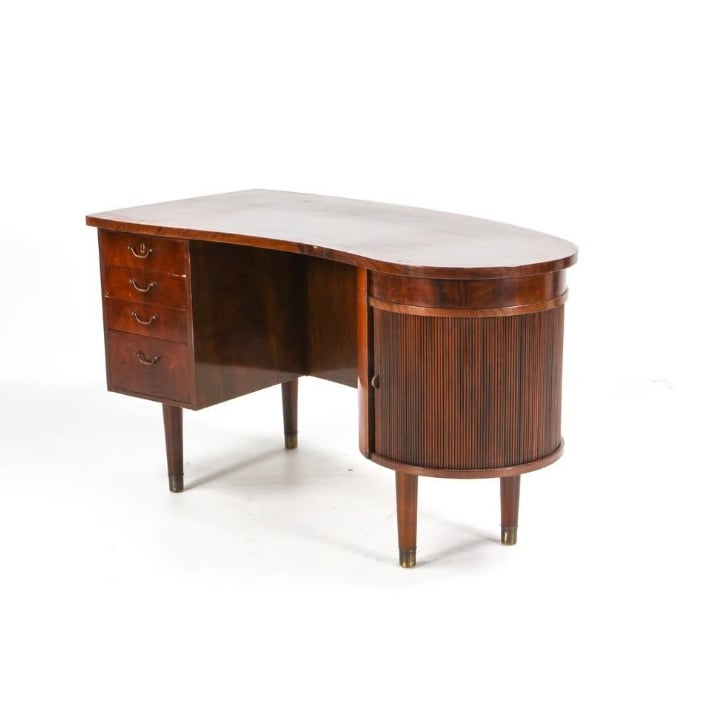 Vintage】モデル 54 キドニーデスク-カイ・クリスチャンセン (2) 2月