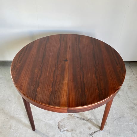 【Vintage】Rosewood Extension Dining Table | by Harry Østergaard