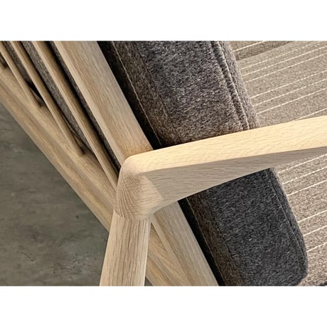 【受注生産品】Paper Knife Sofa 3P｜Oak Soap Finish / Samso&Laeso