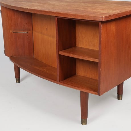 【Vintage】Model 54 Kidiny Desk Teak  By Kai Kristiansen (5)