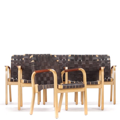【Vintage】Artek（アルテック）/ Model 45 Armchair（アームチェア）｜Alvar Aalto