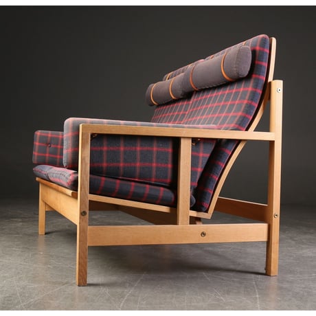 【Vintage】2-Seater Highback Sofa "Model 2252" | by Børge Mogensen