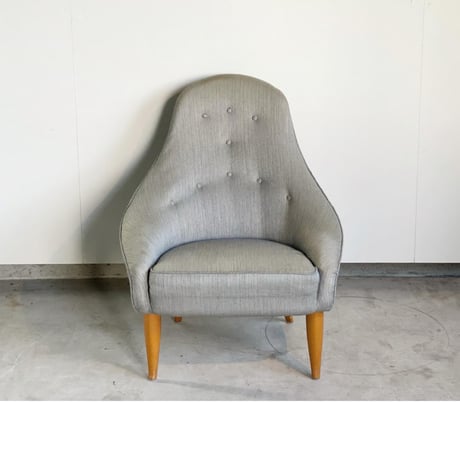 【Vintage】"Little Eva" Lounge Chair — Designed by Kerstin Hörlin-Holmquist for NK Möbler —