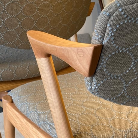 【展示品限り】No42 Chair  ナラ特注ソープ仕上げ /タンバリンハリンダル278