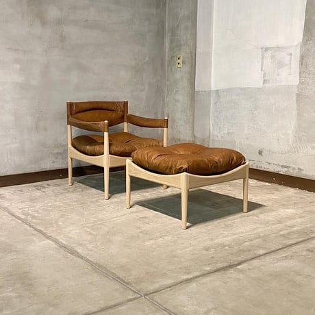 【受注生産品】Modus  Easy Chair & Ottoman By Kristain Vedel